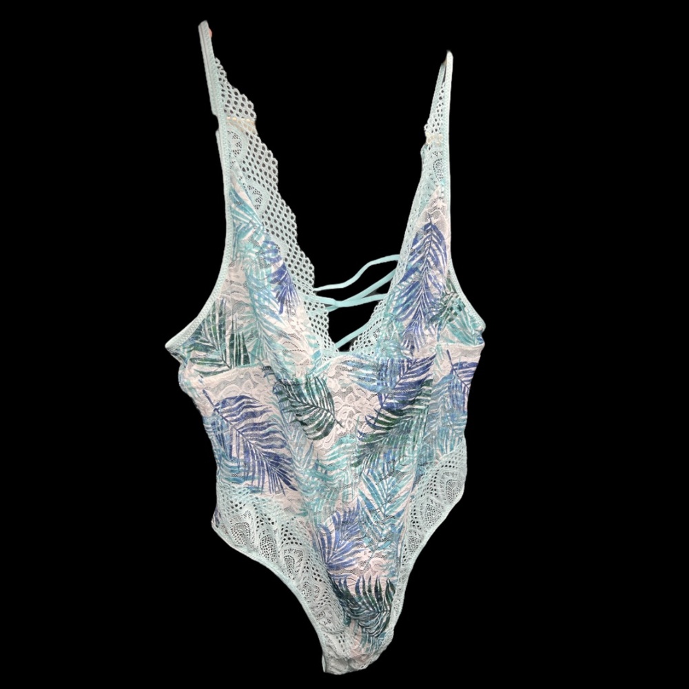 In Bloom by Jonquil Lingerie Blue Lace. NWOT Sexy - Picture 5 of 8